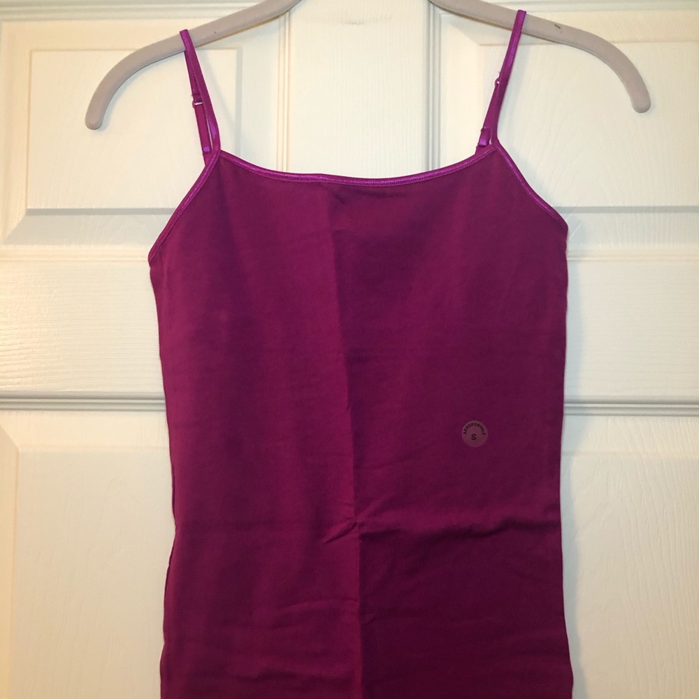 Aeropostale Purple Cami Shelf-bra